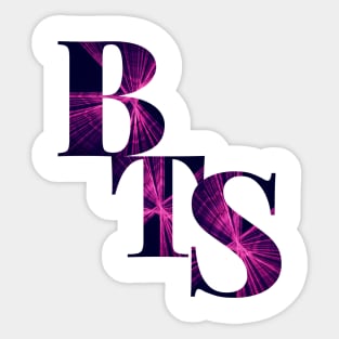 BTS logo , Bangtan Sticker